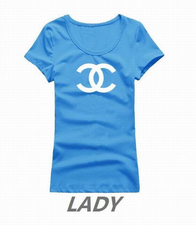 Chanel short round collar T woman S-XL-062